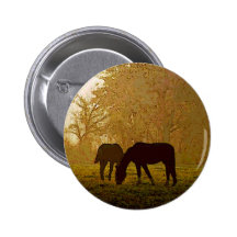 PferdePop-Kunst Button