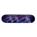 PferdeSilhouette beschattete Skateboard Personalisierte Skateboarddecks