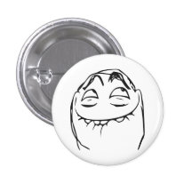 PFFTCH lachendes Raserei-Gesichts-Comic Meme Anstecknadelbutton