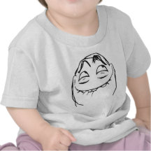 PFFTCH lachendes Raserei-Gesichts-Comic Meme Shirts