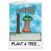 Pflanze ein Baum… Grußkarten