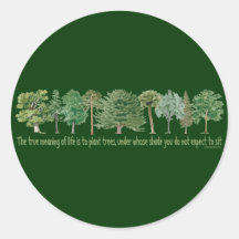Pflanzen-Bäume - Baum-Liebhaber, Hugger Sticker