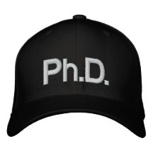Ph.D. Bestickte Baseballmützen