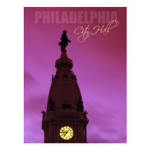 Philadelphia City Hall in Pennsylvania Postcards