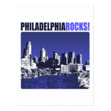 Philadelphia-Felsen! Postkarte