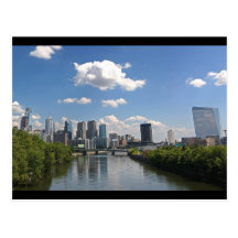 Philadelphia-Skyline Postkarten