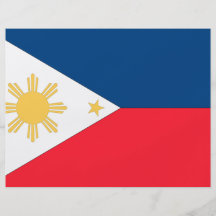 Philippinen-Flagge Flyer