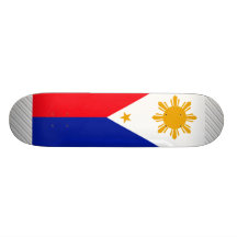 Philippinen-Flagge Individuelle Skateboards