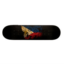 Philippinen-Flagge Individuelle Skateboards