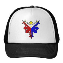 Philippinische Flagge Sun und Stern-Hut Caps