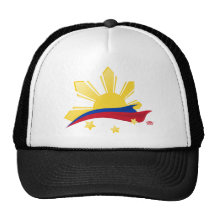 Philippinisches Symbol Truckerkappe