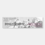 Philosophie Auto Sticker