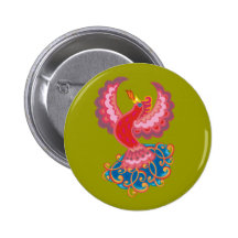 Phoenix Anstecknadelbutton
