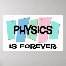Physik ist Forever Posterdrucke