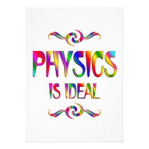 Physik ist ideal einladungen