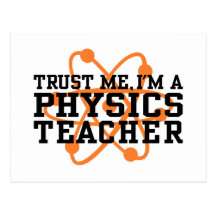 Physik-Lehrer Postkarten