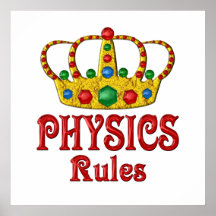 PHYSIK Regeln Plakate