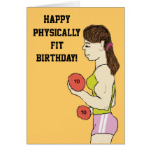 Physikalisch gepaßte Geburtstag Karte