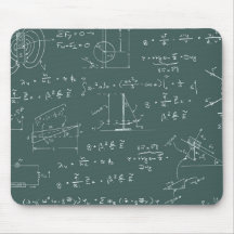 Physikdiagramme und -formeln mauspads