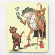 Physisches Waddle Captures der Froschmann Mousepads