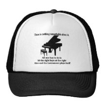 Pianist-Musiker-T-Shirts und Geschenke Retrocap