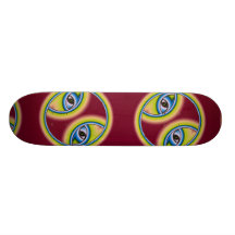 Picasso-Fraktal Individuelle Skateboarddecks