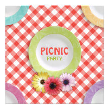 Picknick-Party Einladung