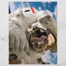 Pier-VerkäuferSpacewalk Individuelle Flyer