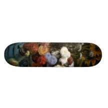 Pierre-Auguste Renoirs Blumen in einem Vase (1869) Skateboard Brett