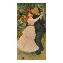 Pierre-Auguste Renoirs Tanz bei Bougival (1883) Photo Grußkarte