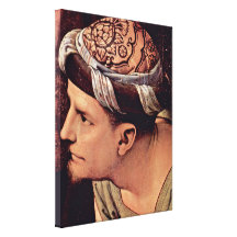 Pietro Perugino - Joseph von Arimathea Gespannter Galerie Druck