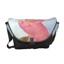 Piggy Pinkles/Rickshaw-Bote-Tasche Kuriertasche