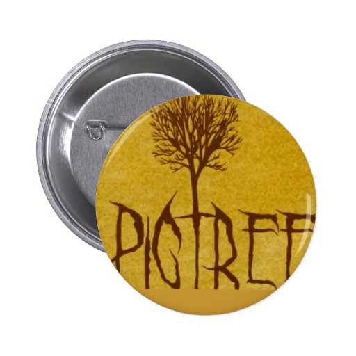 Pigtree Baum-Knopf Anstecknadel