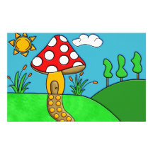 Pilz Individuelles Druckpapier
