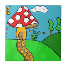 Pilz Kacheln