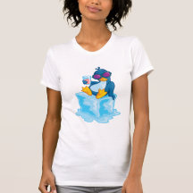 Pinguin auf Eis Hemden