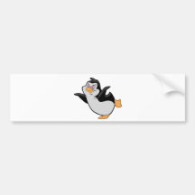 Pinguin-Ballett Auto Aufkleber