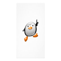 Pinguin der Nr.-eine Individuelle Photo Karten
