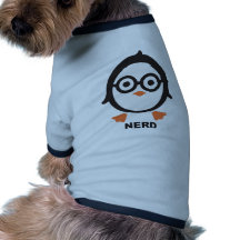 Pinguin - nerd - penguin haustierklamotten