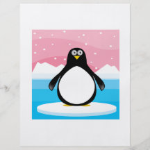 Pinguin Personalisierte Flyer