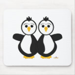 Pinguin-Zwillinge Mauspads