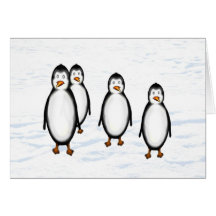 Pinguine Grußkarten