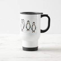Pinguine Kaffee Haferl