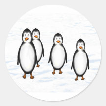 Pinguine Stickers