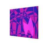 Pink Butterfly Stretched Canvas Prints