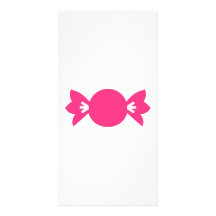 Pink candy photo cards