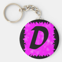 Pink D Schlüsselband