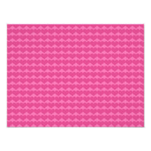 Pink Heart Pattern Photo