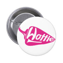 Pink Hottie Anstecknadelbutton