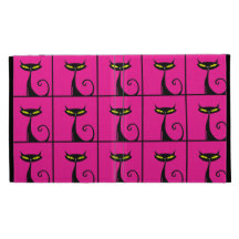 Pink-und Schwarz-Miezekatze-Katzen-Collage